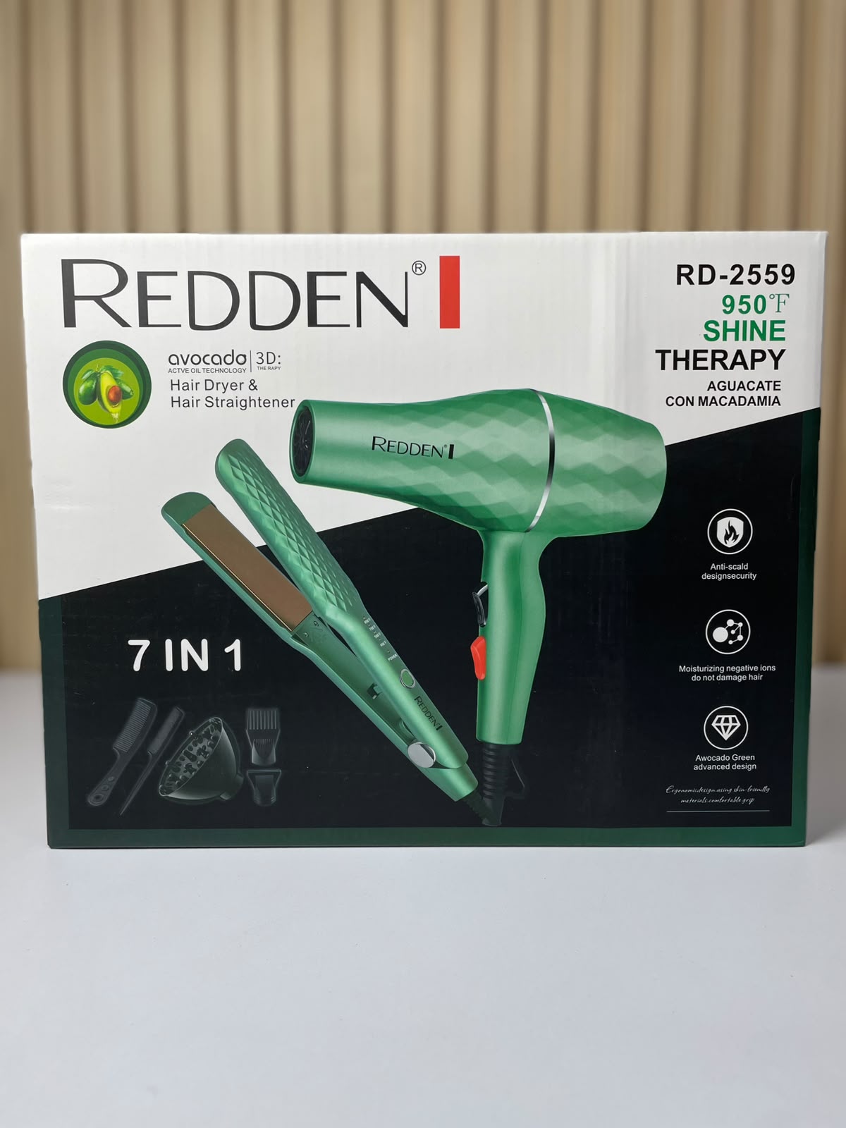 Combo Secador + Plancha para Cabello