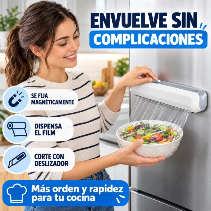 Dispensador de Vinipel Magnético con Cortador