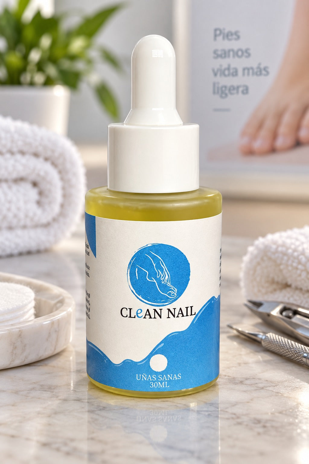 Clean Nail – Cuidado Tópico para Uñas de Manos y Pies 30 ml