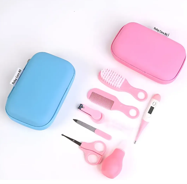Kit de Cuidado para Bebé 9 Piezas con Estuche