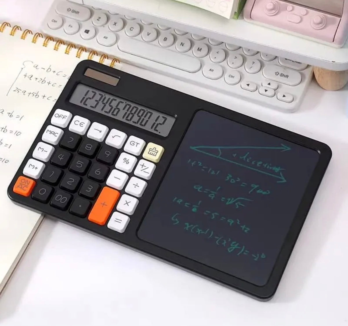 Calculadora de Escritorio con Tablero de Escritura LCD