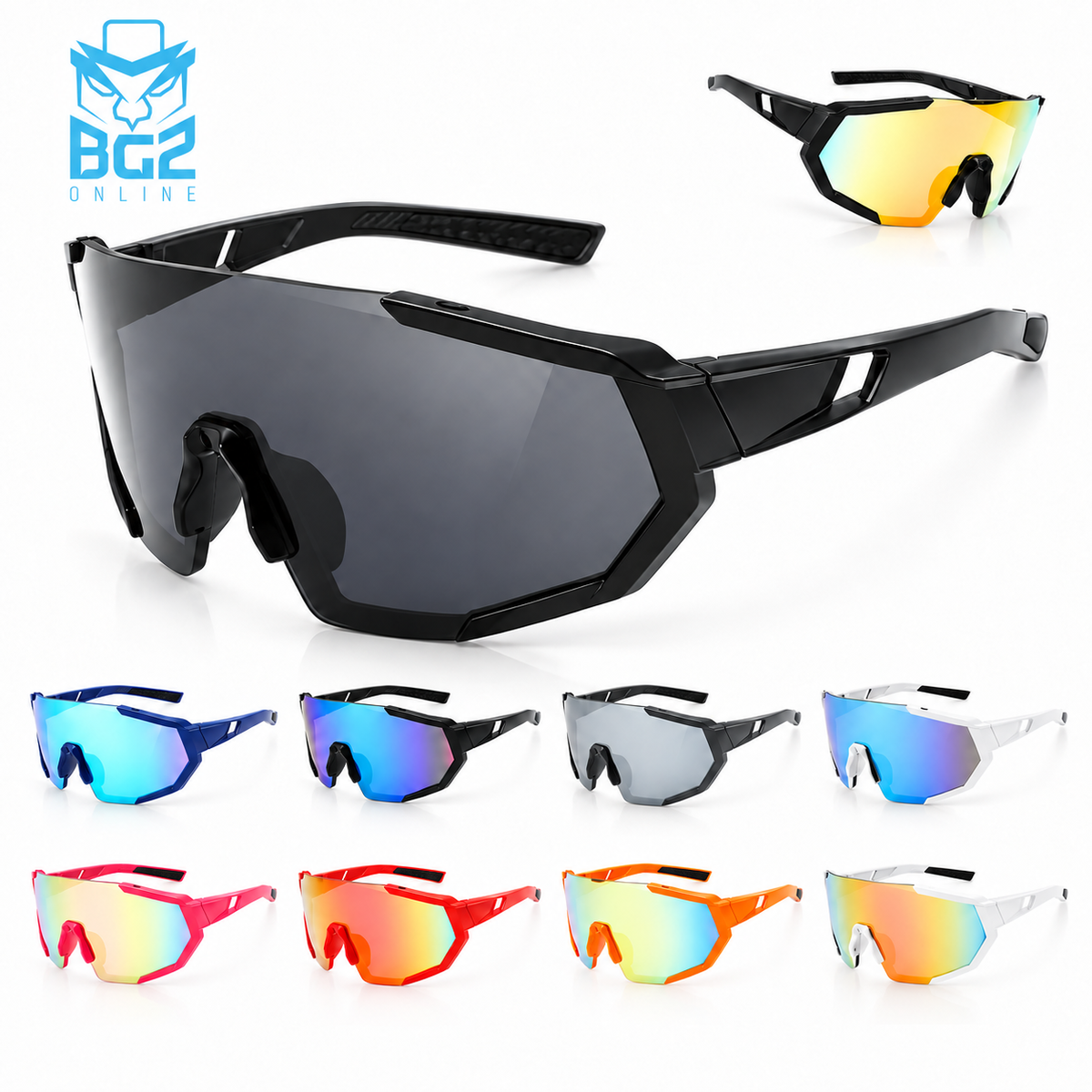 Gafas Deportivas de Lente Panorámico